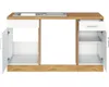 Held Möbel Winkelküche ohne Geräte Sorrento 210 cm weiß Produktbild-Vorschau 3