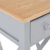Beistelltisch Grau 27 x 27 x 65,5 cm Holz Produktbild-Vorschau 4