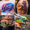 Airbrush pistole Wiltec typ 135 s dvojčinnou funkcí, tryska Náhled obrázku produktu 5