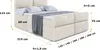 ALTDECOR Boxspringbett mit Fußteil, 2 Matratzen und Topper Produktbild-Vorschau 6