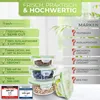 Fresh Master Frischhaltedose Set 18 tlg. Borosililatglas, Produktbild-Vorschau 4