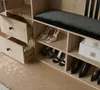 Garderobenschrank LUCA mit Sitzbank und Schuhschrank Produktbild-Vorschau 4