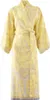 Bassetti saténové kimono INDIAN ROSES barva Y1 LIMONE Náhled obrázku produktu 1