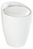 WENKO Bad Hocker CANDY Wäsche Korb 20 L Sack Sammler Sitz Produktbild-Vorschau 1