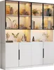 MODFU Vitrine-set Spanplattenvitrine mit einstellbare Produktbild-Vorschau 3