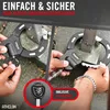 ATHELON® E Scooter Schloss [extra sicher] - Langes & Produktbild-Vorschau 5
