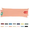 Jersey Kissenbezug 2er Set 40x145 cm 100% Baumwolle Rosa Produktbild-Vorschau 1