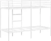 vidaXL Poschodová posteľ bez matraca biela 80x200 cm oceľ Náhľad obrázku produktu 7