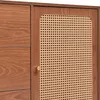 OKWISH Commode 120x40x80 cm - 3 Tiroirs, 2 Portes avec Voir les images du produit 7