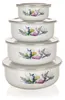 BANKETT-Set misek Emaille LAVENDEL, 8 St. Produktbild-Vorschau 1