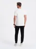 Ombre Clothing T-shirt uomo a maniche corte Sarrat bianco L Anteprima dell’immagine prodotto 5