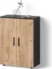 Midischrank Livinity Ronco Goldkraft Eiche/Anthrazit 60 x Produktbild-Vorschau 1