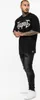 Herren T-Shirt Oversize SIMPLY BELIEVE Black/White L Tapout Produktbild-Vorschau 3