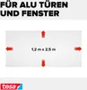 tesa Fliegengitter Ersatzrolle Alu-Gewebe grau Náhled obrázku produktu 6