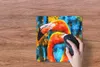 MuchoWow® Mauspad Mousepad Ölgemälde - Vogel - Flamingo Produktbild-Vorschau 3