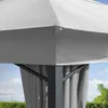 TOOLPORT Gazebo da Giardino 3x4 m con telo impermeabile da Anteprima dell’immagine prodotto 7