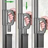 Three panels showing how to operate a retractable side awning handle. Anteprima dell’immagine prodotto