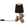 Tischleuchte Reality Bello Schwarz Gold Tischlampe Hund Produktbild-Vorschau 6