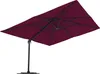 Ampelschirm 4x3m rechteckig Sonnenschirm Terrasse drehbar Produktbild-Vorschau 1