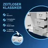 CASARIA® Badmöbel Set 2-tlg Weiß Waschbeckenunterschrank Produktbild-Vorschau 4