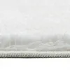 Designer Badezimmer Teppich Tropfenform in creme Größe - 80 Produktbild-Vorschau 3