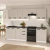 ULWEHOME | Küchenzeile 280 cm Kaschmir, Küchenmöbel-Set Produktbild-Vorschau 3