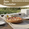 LS-LebenStil XL Servierplatte Drehteller Akazie 37cm Produktbild-Vorschau 6