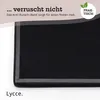 Klemmkissen Kunstleder Bankauflage schwarz Anteprima dell’immagine prodotto