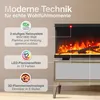 KAMINIO Elektrokamin LEA - Elektrischer 3-in-1 Kamin mit Produktbild-Vorschau 3