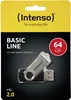 Pamięć USB Intenso Basic Line 64 GB USB Type-A 2.0 Czarny, Podgląd zdjęcia produktu 1
