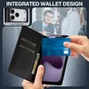 Custodia magnetica in pelle flip per iPhone 17 Pro Max, con Anteprima dell’immagine prodotto 5