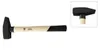 5 tlg Set Schlosserhammer Schlosser Hammer 100 200 300 800 Produktbild-Vorschau 2