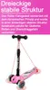 YOLEO Scooter Dreiradscooter mit LED Räder, Hinterbremsen, Produktbild-Vorschau 4