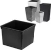 Insert carré interchangeable 17x17 cm noir 3 L pour pots Voir les images du produit 1