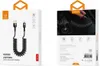 Kabel USB na Lightning Rychlý spirálový kabel 1,8 m černý Náhled obrázku produktu 12