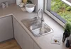 QUADRON Spülbecken 1-Becken Spüle | Größe: 78 x 48 x 16 cm Produktbild-Vorschau 11