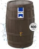 4rain Récupérateur d'eau de pluie Tonneau VINO 400L brun Voir les images du produit 1