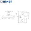 Hansa 49442103 EHM Wafü und Brausebatt. HANSAPRIMO Produktbild-Vorschau 10
