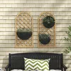 Outsunny Lot de 2 treillis en bois pour le jardin - panneau Voir les images du produit 9