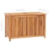 vidaXL Gartenbox 90x50x58 cm Massivholz Teak -  Gartenboxen Produktbild-Vorschau 10