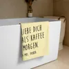 Mr. & Mrs. Panda Handtuch Kaffee Tasse - Gelb Pastell - Produktbild-Vorschau 3