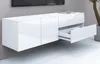Kommode, Hängeschrank "Sophia" 152cm 2SK, weiß-glänzend Produktbild-Vorschau 5