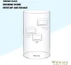 Wilmax porta tealight in vetro per 3 tealight, 20 cm - Anteprima dell’immagine prodotto 5