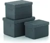 Kela Korb-Set Rimossa PP-Kunststoff grau 3tlg, 31280 Produktbild-Vorschau 5