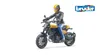 Bruder Motorrad Ducati Scrambler mit Fahrer Produktbild-Vorschau 6