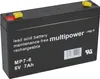 Kit - Batterie au plomb et chargeur - 6V 7Ah Multipower Voir les images du produit 2