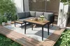 Garten-Essgruppe, Gartenmöbel Set, Ecksofa mit Esstisch, Produktbild-Vorschau 14