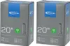 Schwalbe 2x Fahrradschlauch AV7 20x1.50-2.50" (40/62-406), Produktbild-Vorschau 1