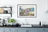 MuchoWow® Gerahmtes Poster Schmetterling - Blumen - Produktbild-Vorschau 4