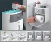 Papierhalter, Toilettenpapier-Box, Toilettenpapier-Spender, Produktbild-Vorschau 5